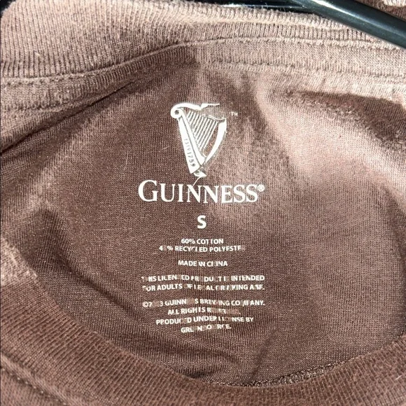 Guinness Dark Brown Crewneck Sweater - Picture 2 of 3